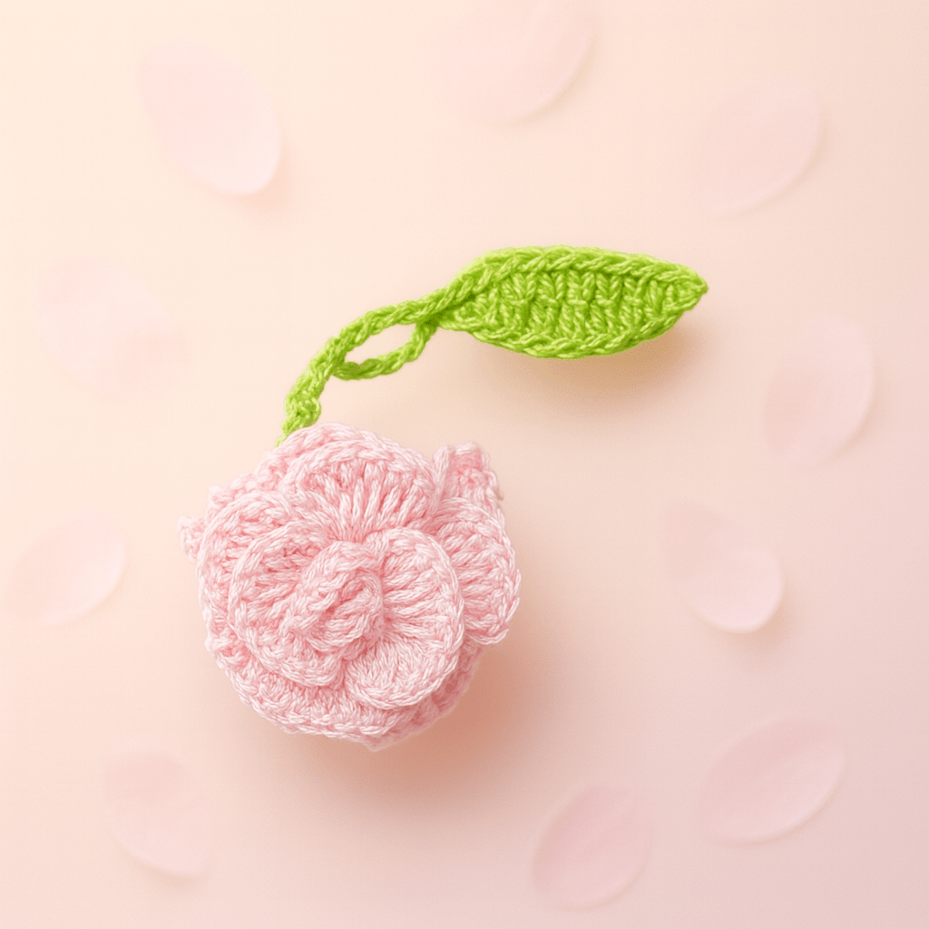Blossom Crochet AirTag Cover 🌸 - Image 4